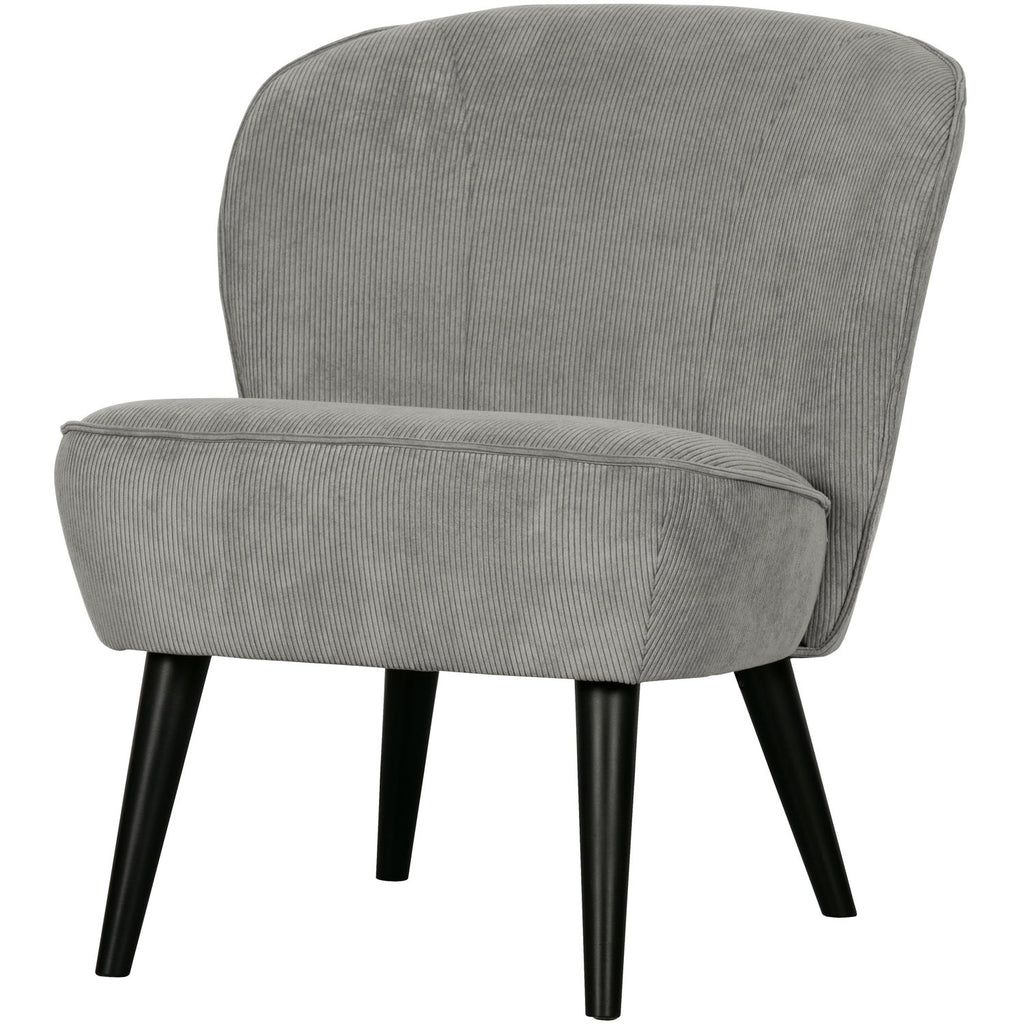 SARA ARMCHAIR RIB FABRIC WEATHERED GREEN
