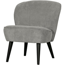 Laden Sie das Bild in den Galerie-Viewer, SARA ARMCHAIR RIB FABRIC WEATHERED GREEN