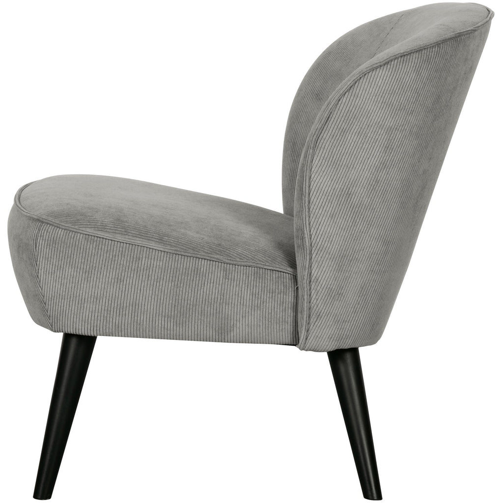 SARA ARMCHAIR RIB FABRIC WEATHERED GREEN