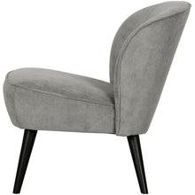 Laden Sie das Bild in den Galerie-Viewer, SARA ARMCHAIR RIB FABRIC WEATHERED GREEN