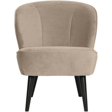 Load image into Gallery viewer, SARA ARMCHAIR VELVET KHAKI