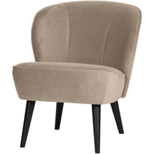 Load image into Gallery viewer, SARA ARMCHAIR VELVET KHAKI
