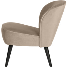 Load image into Gallery viewer, SARA ARMCHAIR VELVET KHAKI