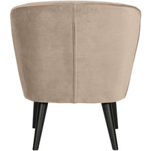 Load image into Gallery viewer, SARA ARMCHAIR VELVET KHAKI