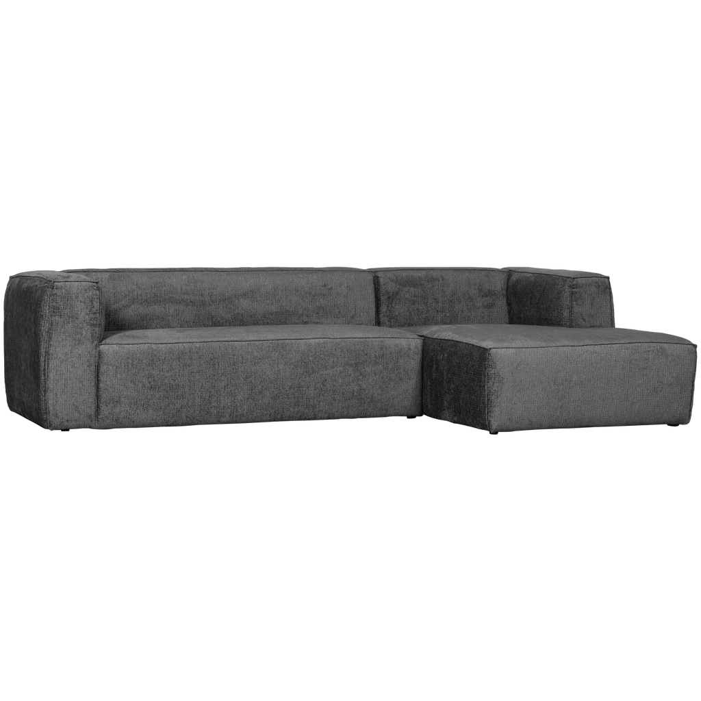 BEAN CORNER SOFA RIGHT STRUCTURE VELVET CLOUD SKY