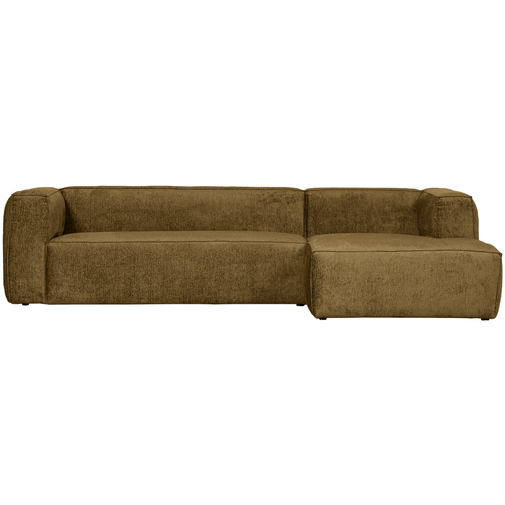BEAN CORNER SOFA RIGHT STRUCTURE VELVET SPICES