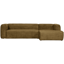 Load image into Gallery viewer, BEAN CORNER SOFA RIGHT STRUCTURE VELVET SPICES
