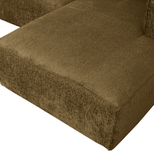 Load image into Gallery viewer, BEAN CORNER SOFA RIGHT STRUCTURE VELVET SPICES