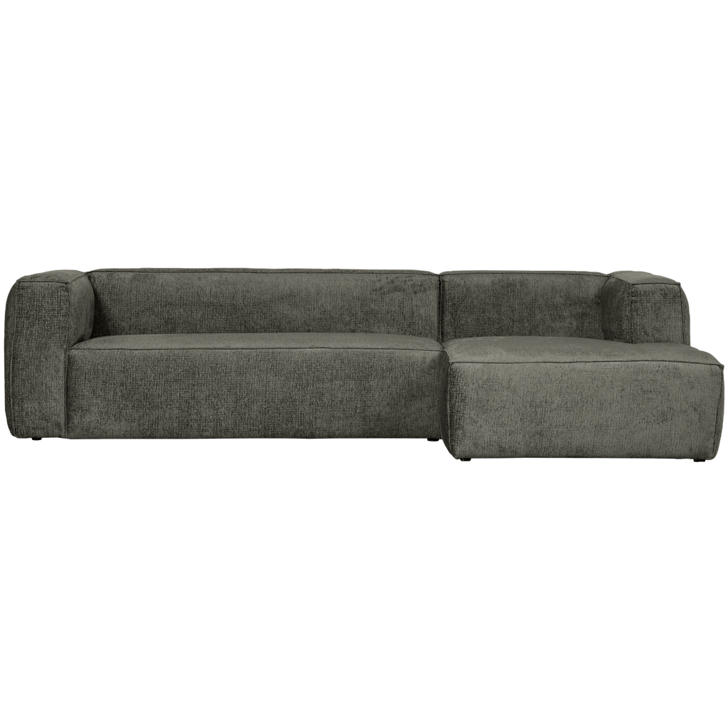 BEAN CORNER SOFA RIGHT STRUCTURE VELVET WATERPLANT