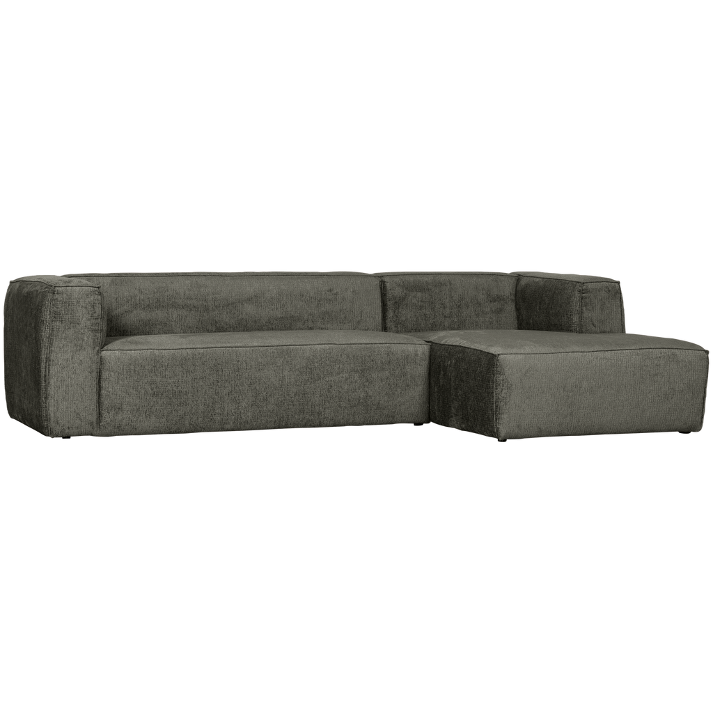BEAN CORNER SOFA RIGHT STRUCTURE VELVET WATERPLANT