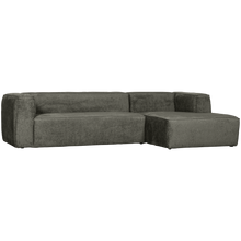 Load image into Gallery viewer, BEAN CORNER SOFA RIGHT STRUCTURE VELVET WATERPLANT