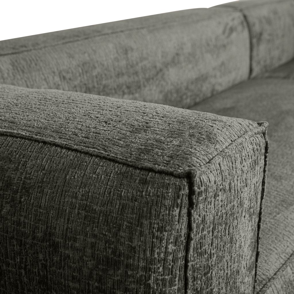 BEAN CORNER SOFA RIGHT STRUCTURE VELVET WATERPLANT