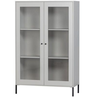 XAM DISPLAY CABINET PINE CLOUD GREY [fsc]