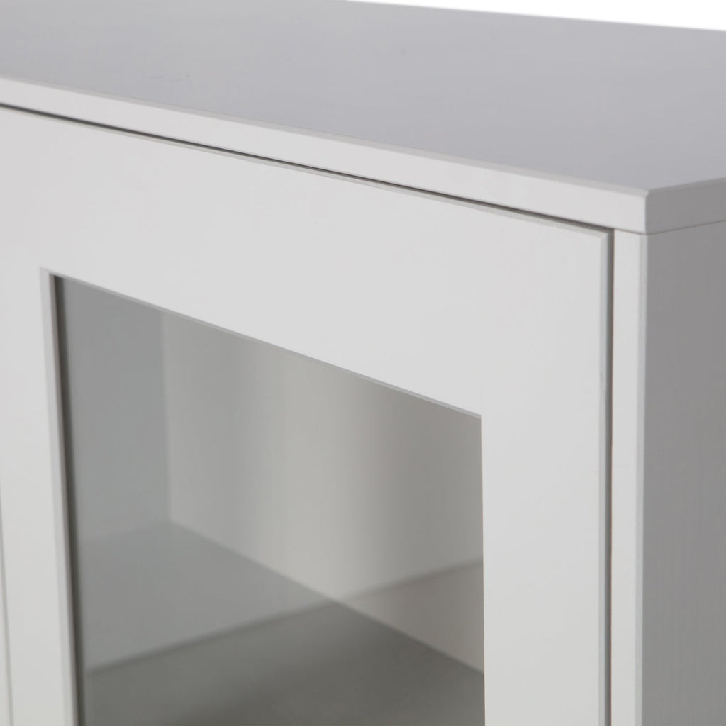 XAM DISPLAY CABINET PINE CLOUD GREY [fsc]