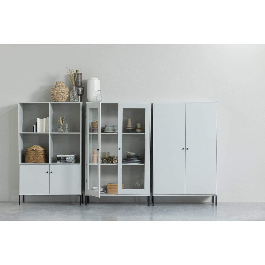 XAM DISPLAY CABINET PINE CLOUD GREY [fsc]