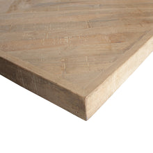 Carica l'immagine nel visualizzatore di Gallery, TABLO TABLE TOP MANGO HERRINGBONE 200X90