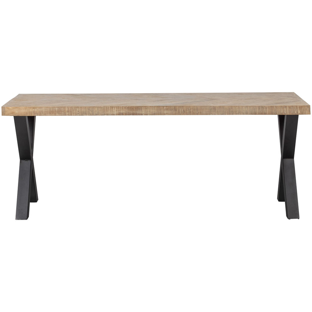 TABLO TABLE MANGO HERRINGBONE 200X90 ALKMAAR LEG