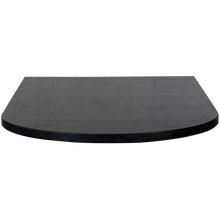 Carica l'immagine nel visualizzatore di Gallery, TABLO LUNGO END TABLE TOP ROUND ASH BLACKNIGHT MATT [fsc]