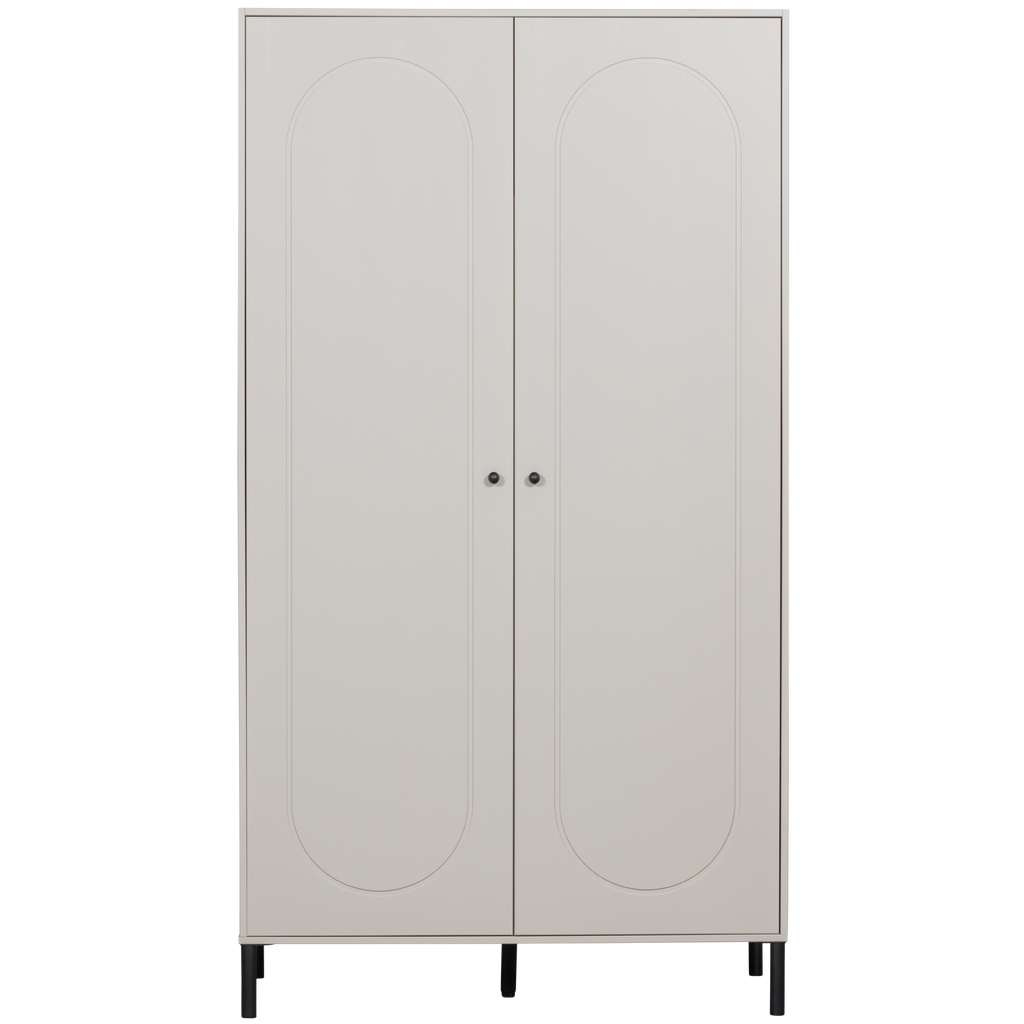 XINA WARDROBE PINE CLOUD GREY [fsc]