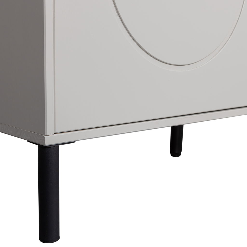 XINA WARDROBE PINE CLOUD GREY [fsc]