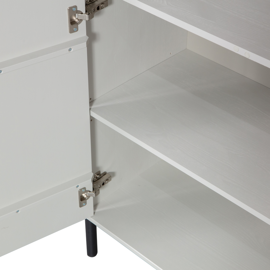 XINA LOW CABINET PINE CLOUD GREY [fsc]