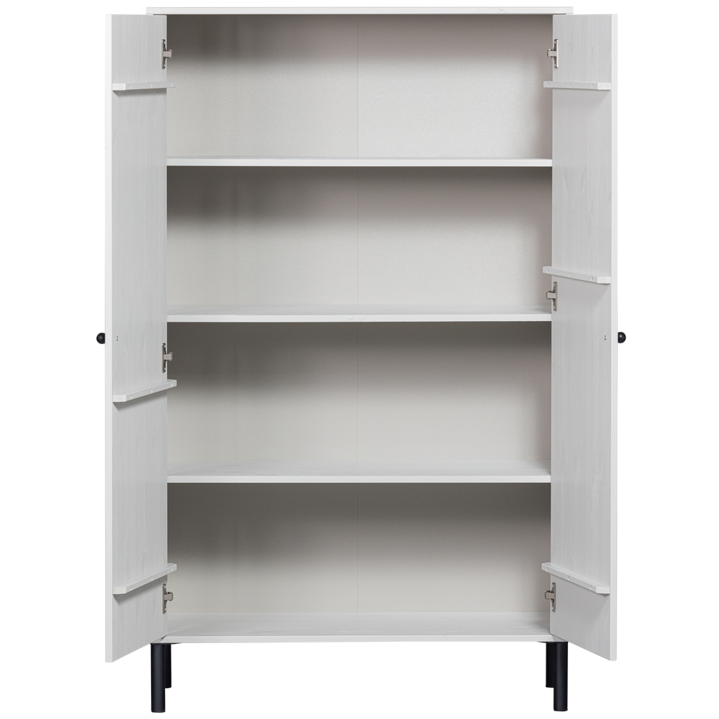 XINA LOW CABINET PINE CLOUD GREY [fsc]