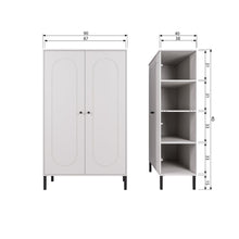 Load image into Gallery viewer, XINA LOW CABINET PINE CLOUD GREY [fsc]