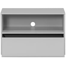 Load image into Gallery viewer, YISSA TV UNIT WITH DRAWER/OPEN BOX PINE CLOUD GREY [fsc]