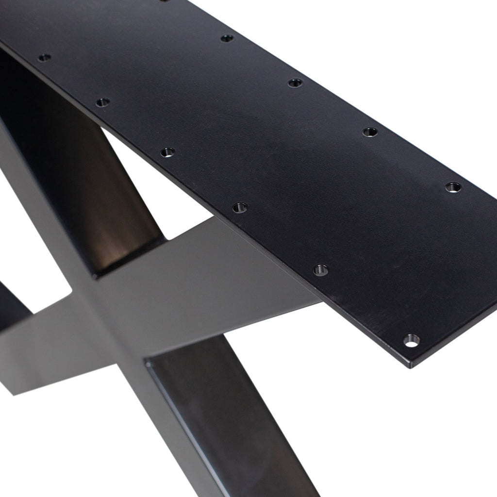 TABLO GARDEN X-LEG PICNIC METAL BLACK - 1 PIECE