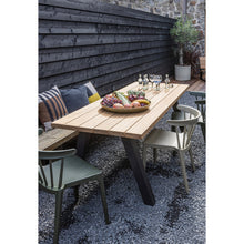 Load image into Gallery viewer, TABLO GARDEN TABLE AYOUS NATURAL WITH A-LEG METAL [fsc]