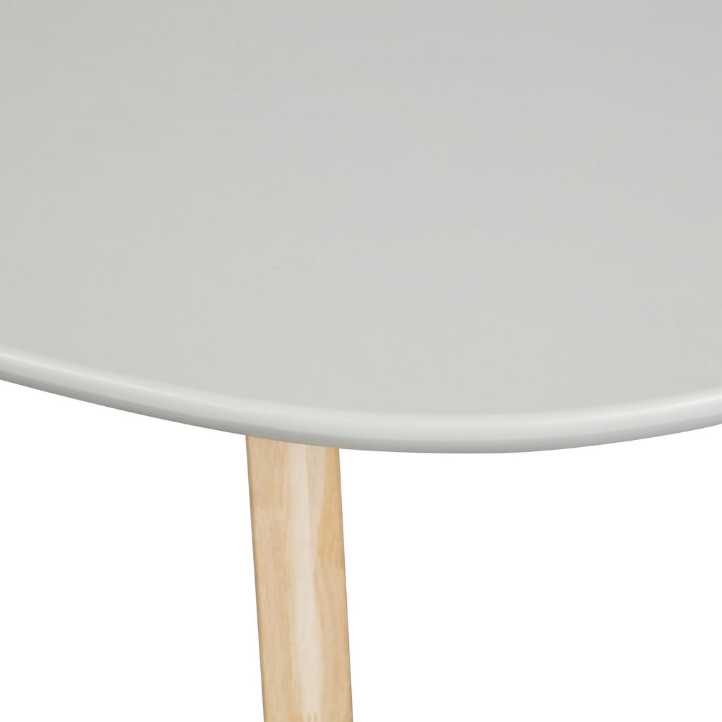 TABLO TABLE ASH MIST ORGANIC 130x130 [fsc] SQUARE LEG