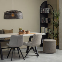 Load image into Gallery viewer, IMME BENCH WOOD BLACK 110CM