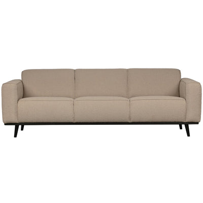 STATEMENT 3-SEATER SOFA SOFA 230 CM BOUCLE BEIGE