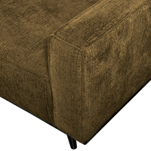 Laden Sie das Bild in den Galerie-Viewer, STATEMENT 3-SEATER SOFA 230 CM STRUCTURE VELVET BRASS