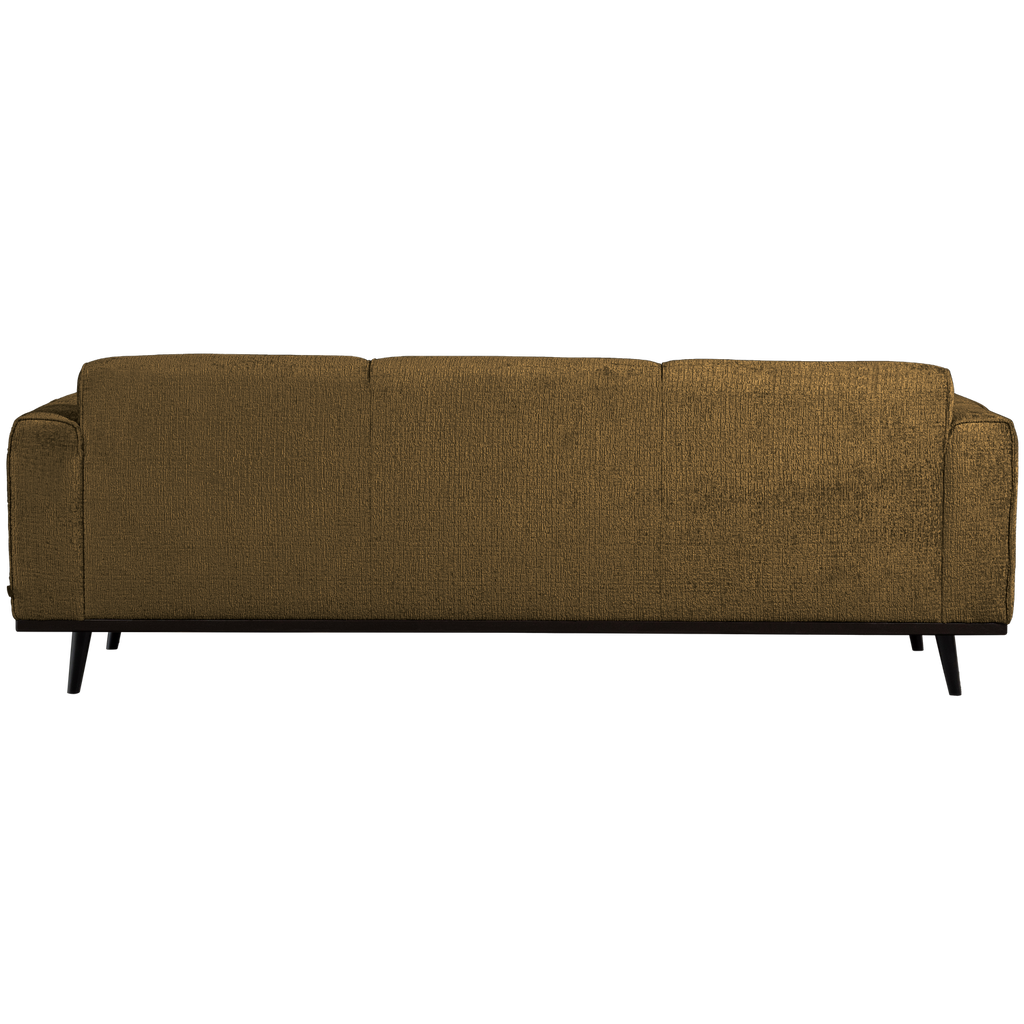 STATEMENT 3-SEATER SOFA 230 CM STRUCTURE VELVET BRASS