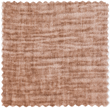 Load image into Gallery viewer, STATEMENT HOCKER CHENILLE VELVET PEACH PINK