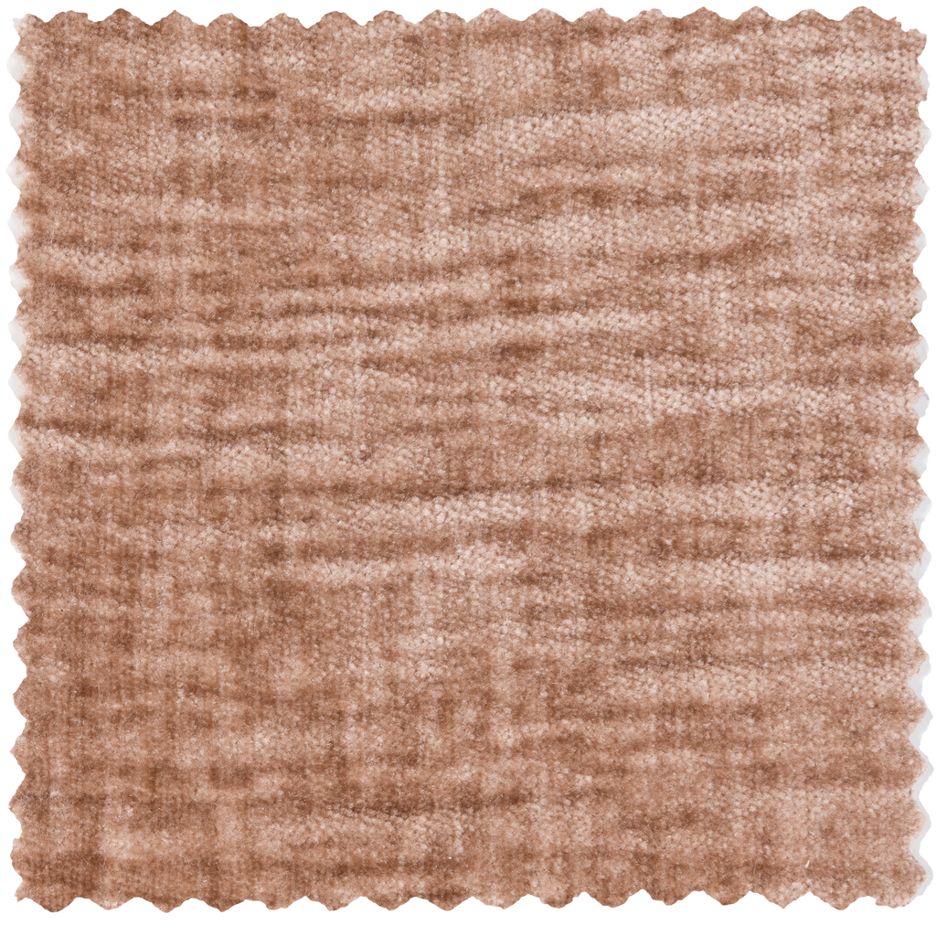 STATEMENT ARMCHAIR CHENILLE VELVET PEACH PINK