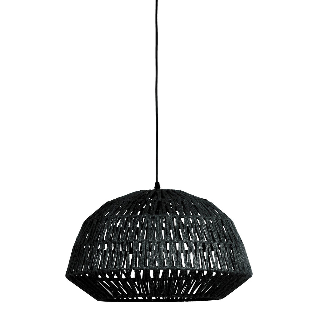 KACE HANGING LAMP JUTE BLACK O45CM