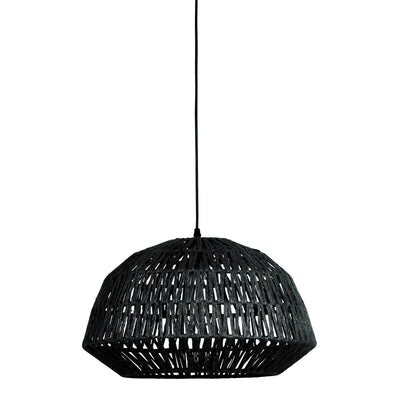 KACE HANGING LAMP JUTE BLACK O45CM