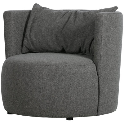 EXPLORE ARMCHAIR BOUCLE STEEL GREY