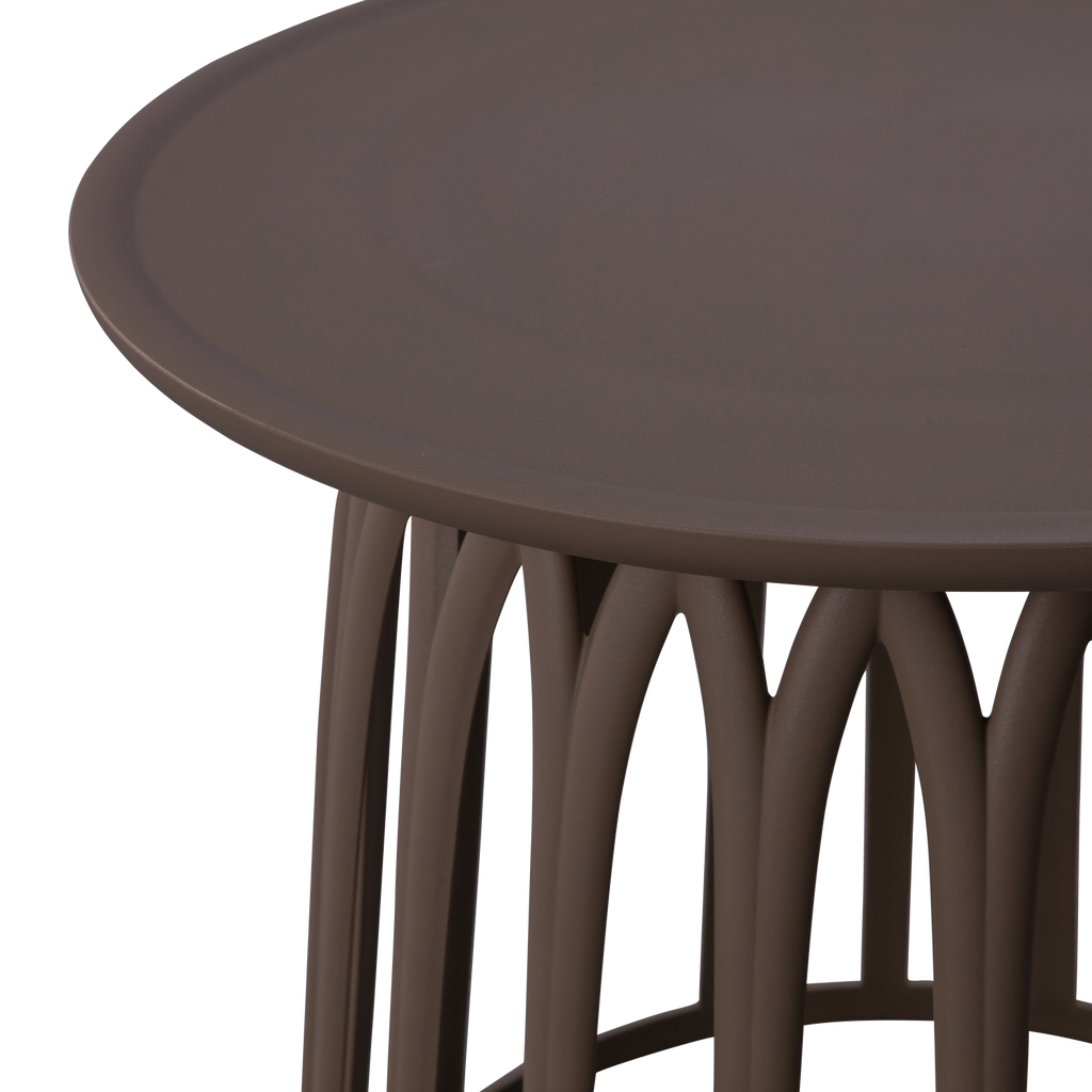 BOY GARDEN COFFEE TABLE PLASTIC PURPLE/BROWN