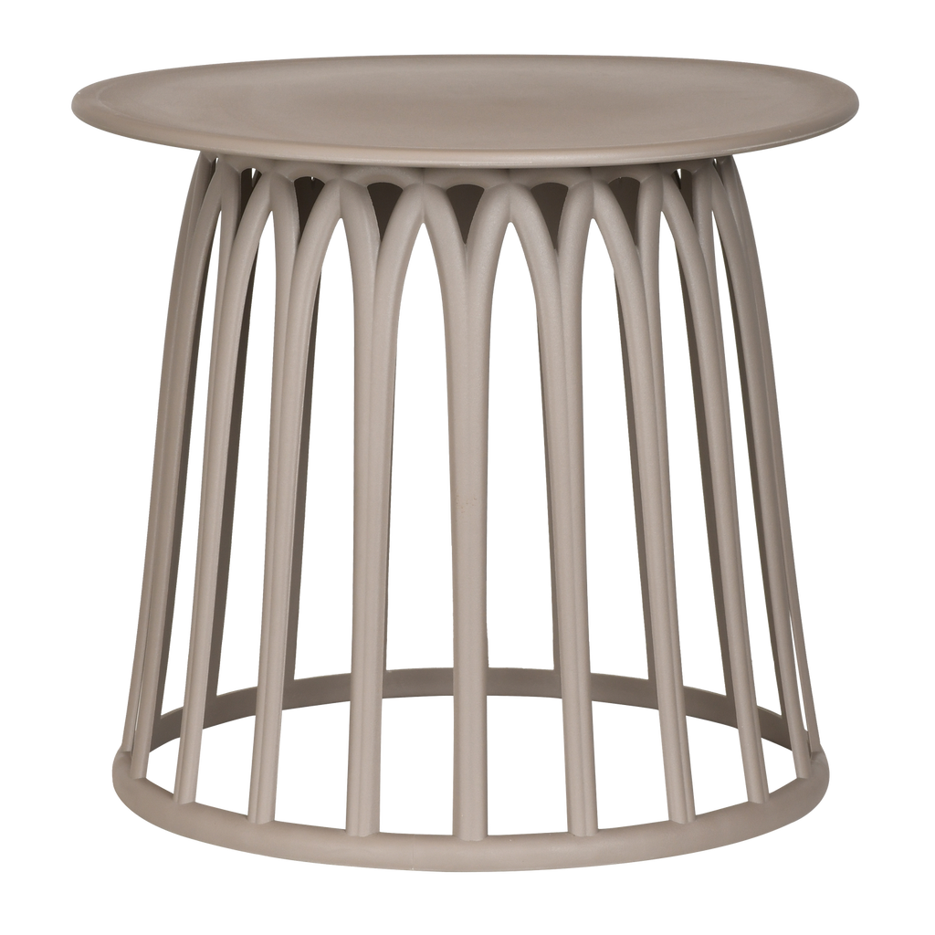 BOY GARDEN COFFEE TABLE PLASTIC TAUPE