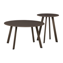 Charger l'image dans la galerie, FER GARDEN SIDE TABLE O70 CM METAL DARK BROWN