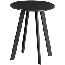 Charger l'image dans la galerie, FER GARDEN SIDE TABLE O40 CM METAL BLACK