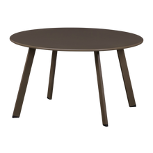 Charger l'image dans la galerie, FER GARDEN SIDE TABLE O70 CM METAL DARK BROWN
