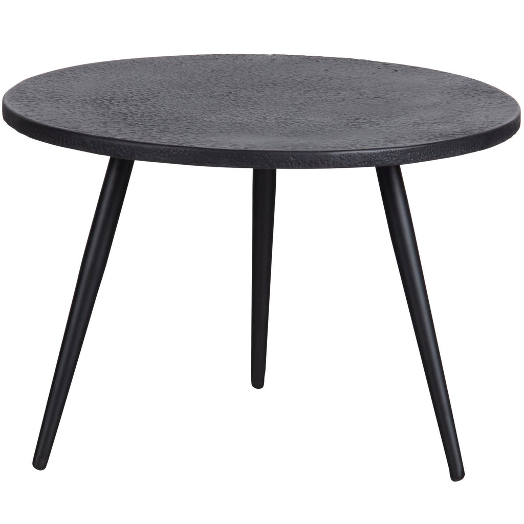 SUZE SIDE TABLES WOOD/METAL BLACK - SET OF 2