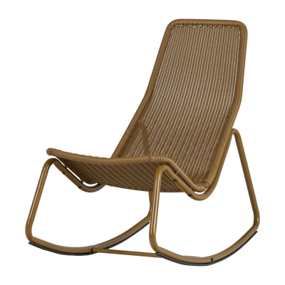 TOM GARDEN ROCKING CHAIR HONEY YELLOW