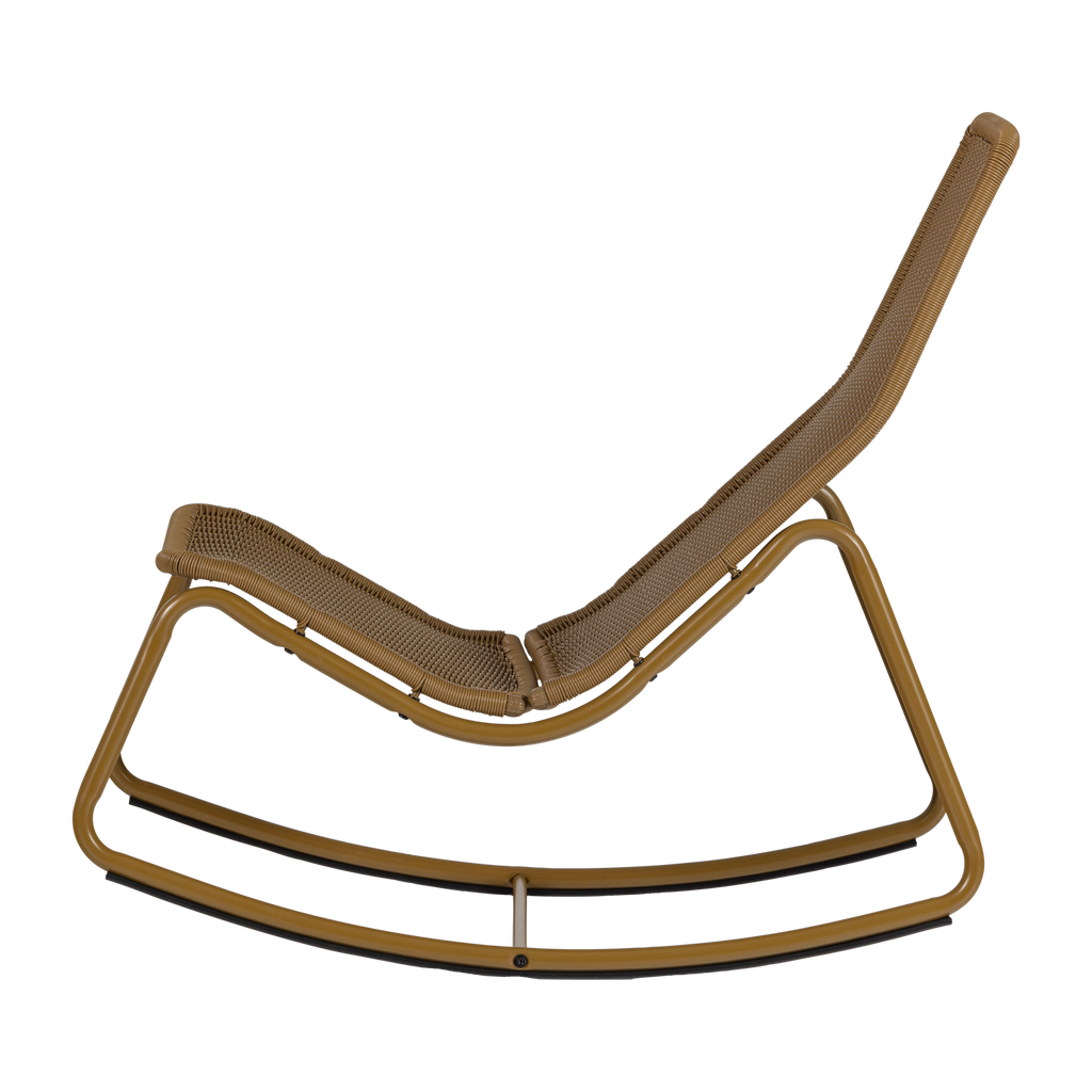 TOM GARDEN ROCKING CHAIR HONEY YELLOW