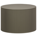 SANNE SIDE TABLE ROUND MDF MILITARY GREEN