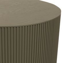 Load image into Gallery viewer, SANNE SIDE TABLE ROUND MDF MILITARY GREEN